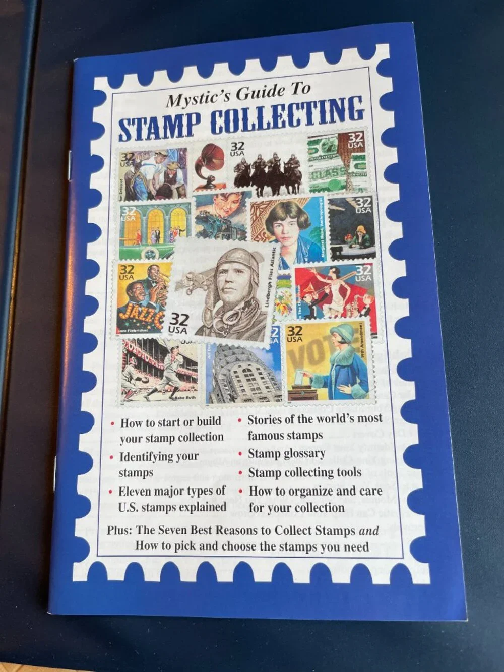 19 Fish Stamps from World Fish Stamp Collection & Binder Mystic Stamp Co. New